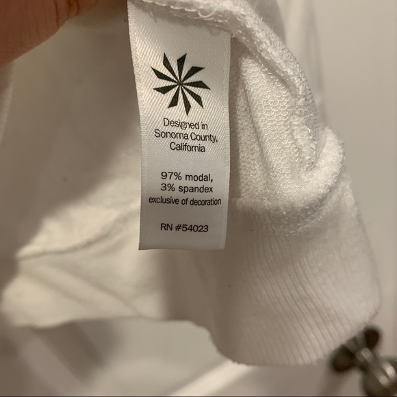 Athleta White Long Sleeve Tee - Picture 4 of 4